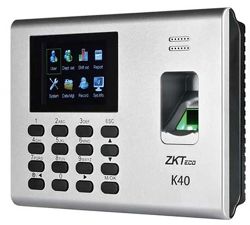 ZKTeco K40 Fingerprint Time Attendance and Access Control Terminal 