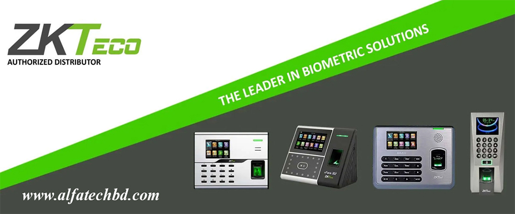 ZkTeco Time Attendance Device Banner